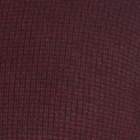 Soft Touch Quarter Zip Sweater in Oxblood