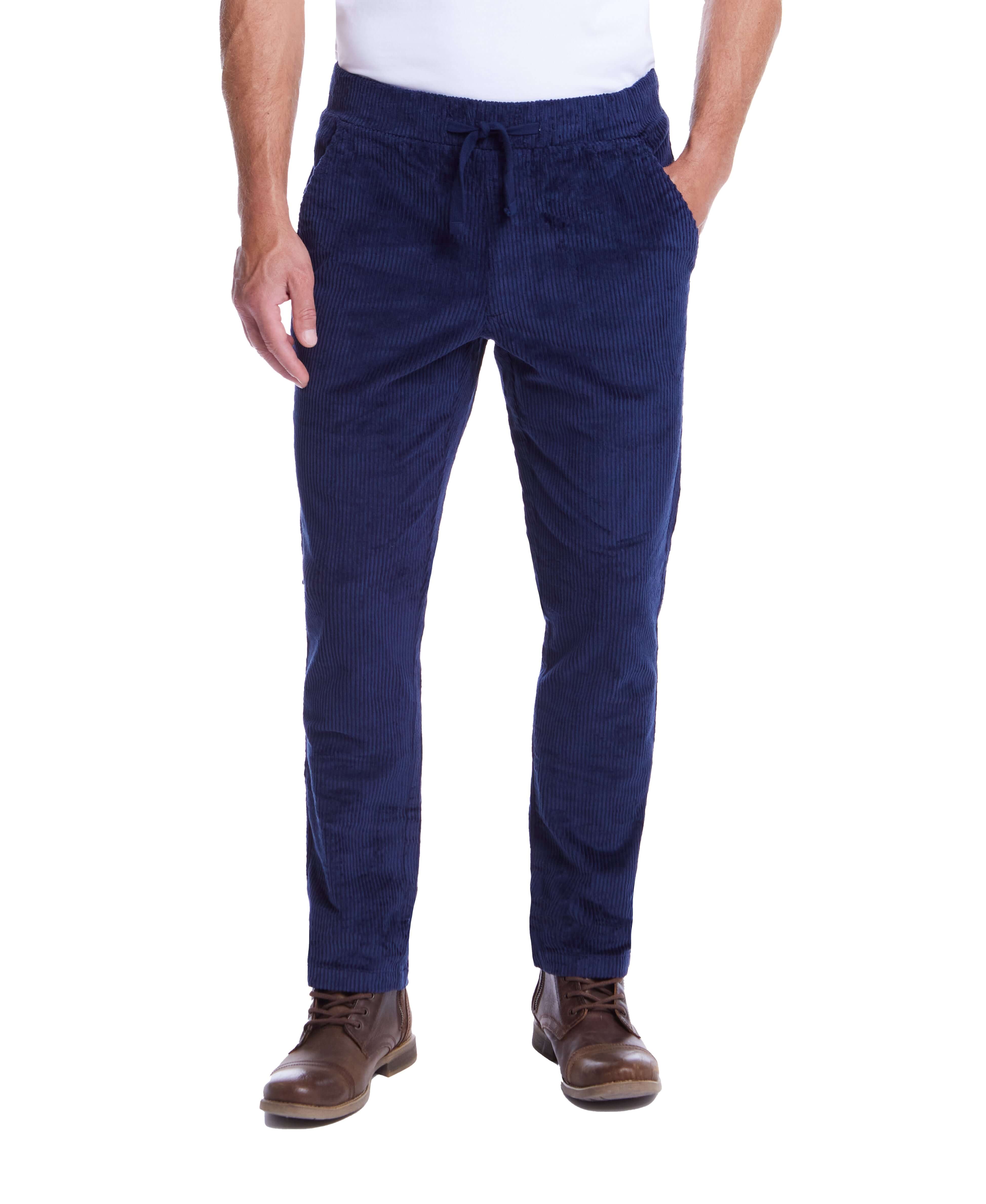 Wide Wale Cord Pant In Navy | Bottoms & Denim | Weatherproof Vintage