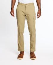 Cargo With Stretch Waist In Khaki