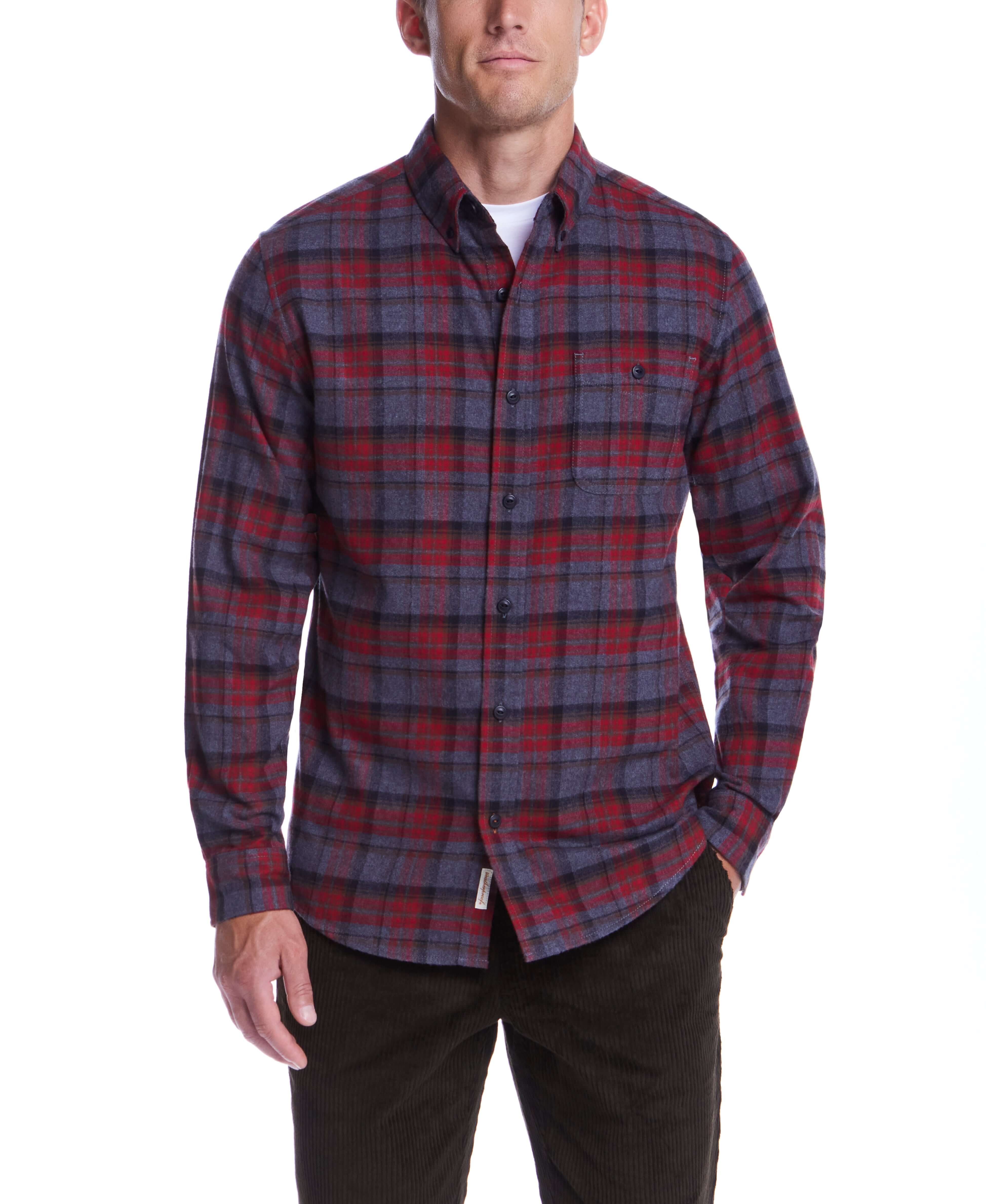 Holiday Antique Flannel In Bonfire