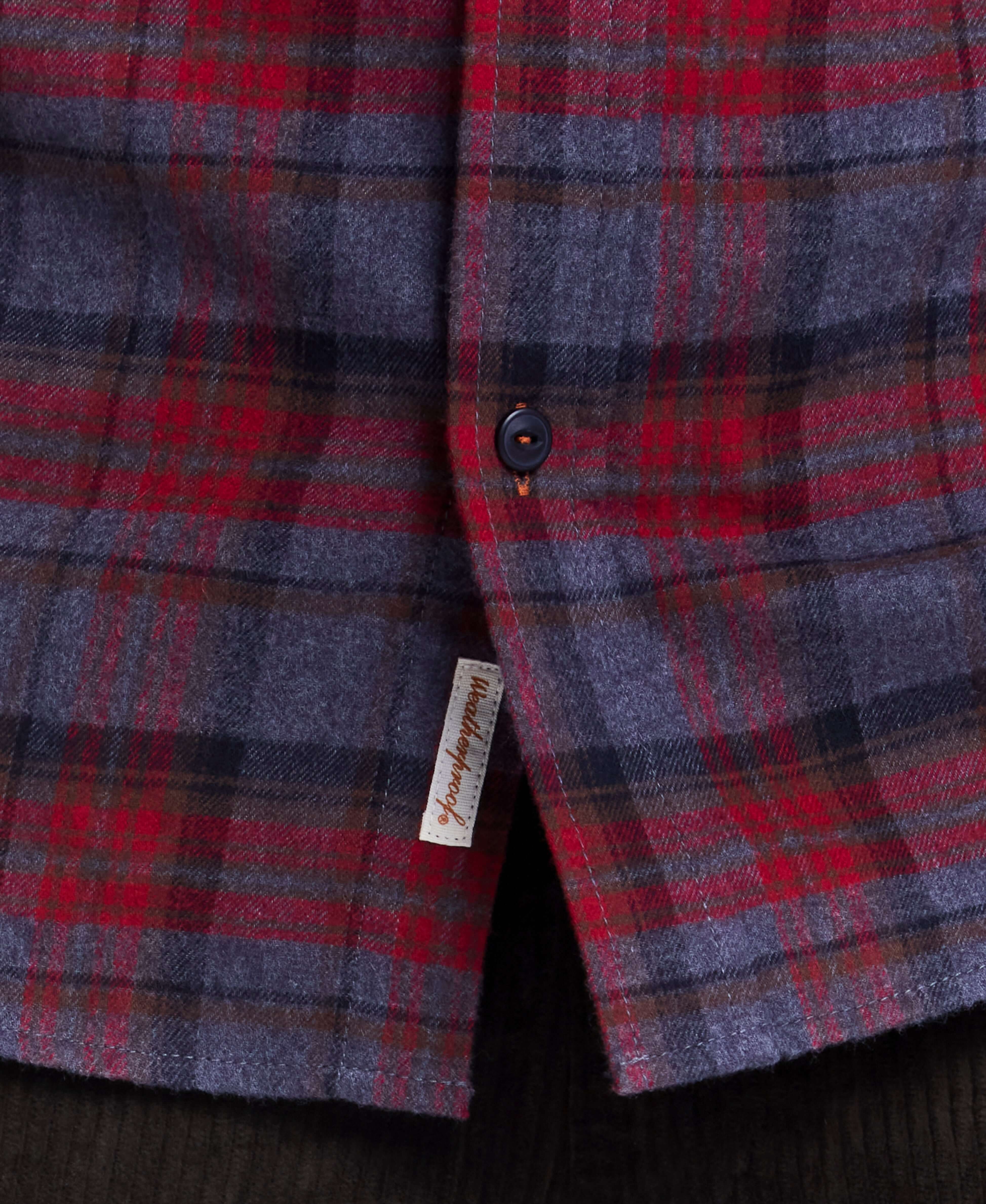 Holiday Antique Flannel In Bonfire