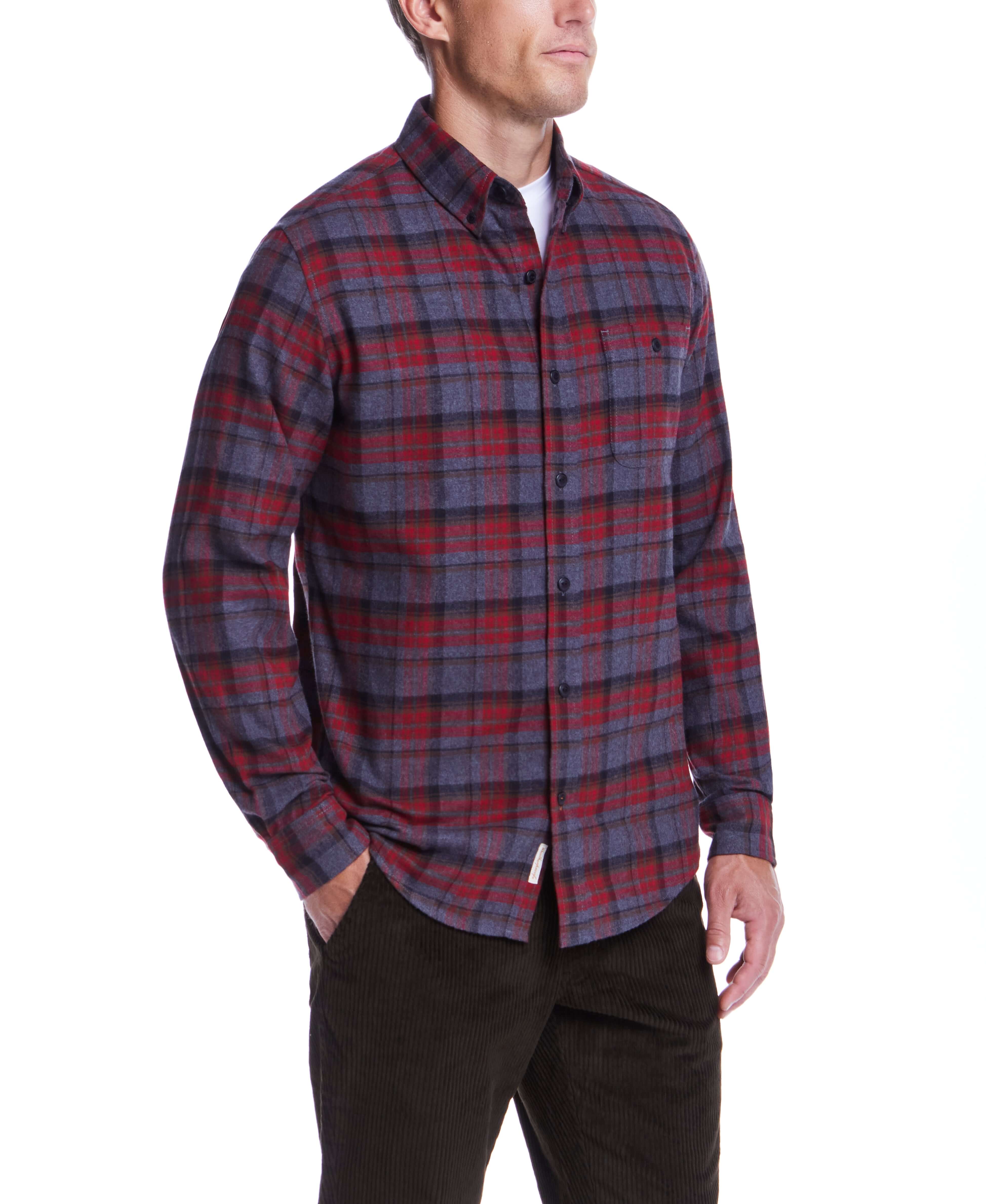 Holiday Antique Flannel In Bonfire