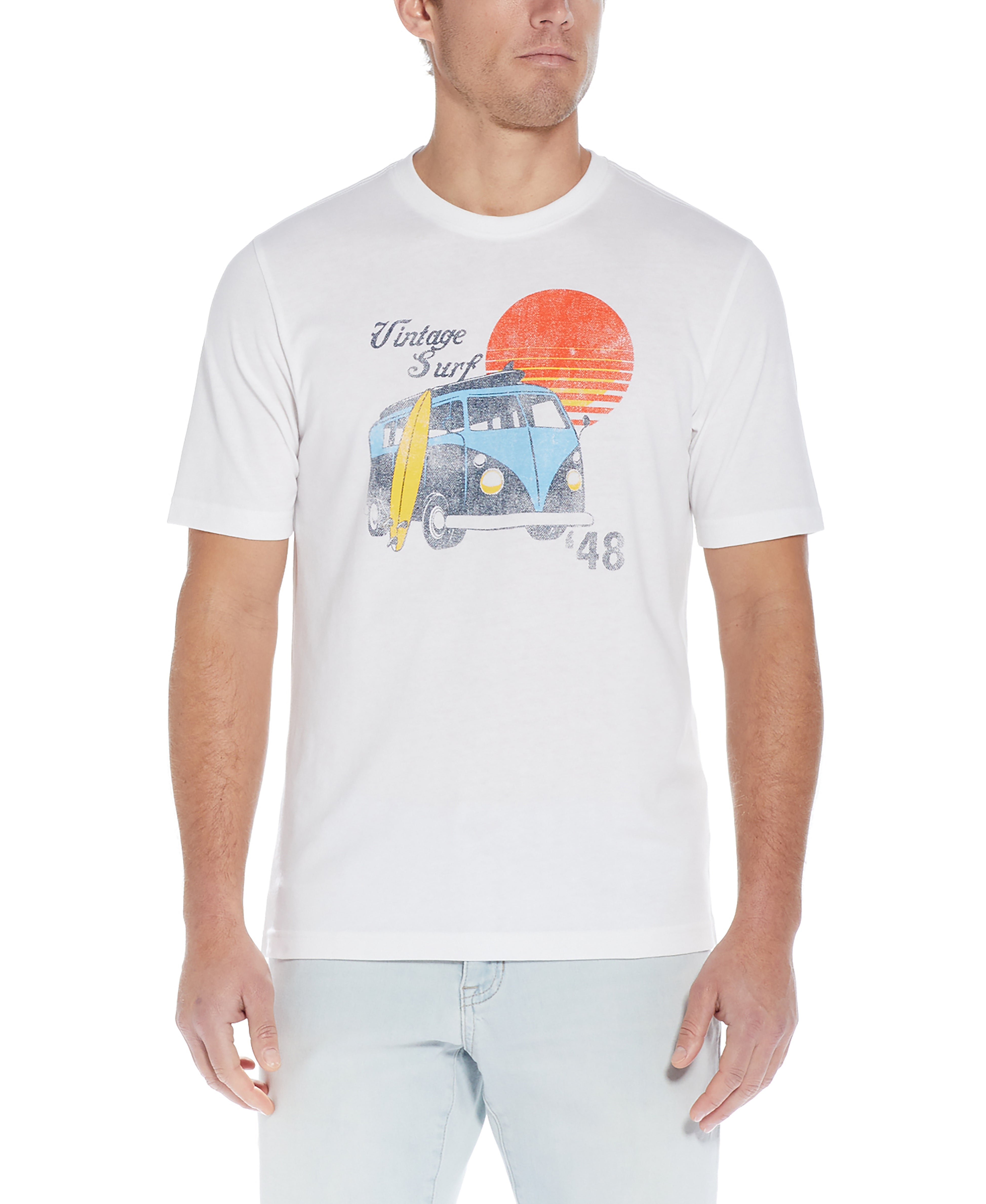 Weatherproof Vintage Graphic Tee in White Med