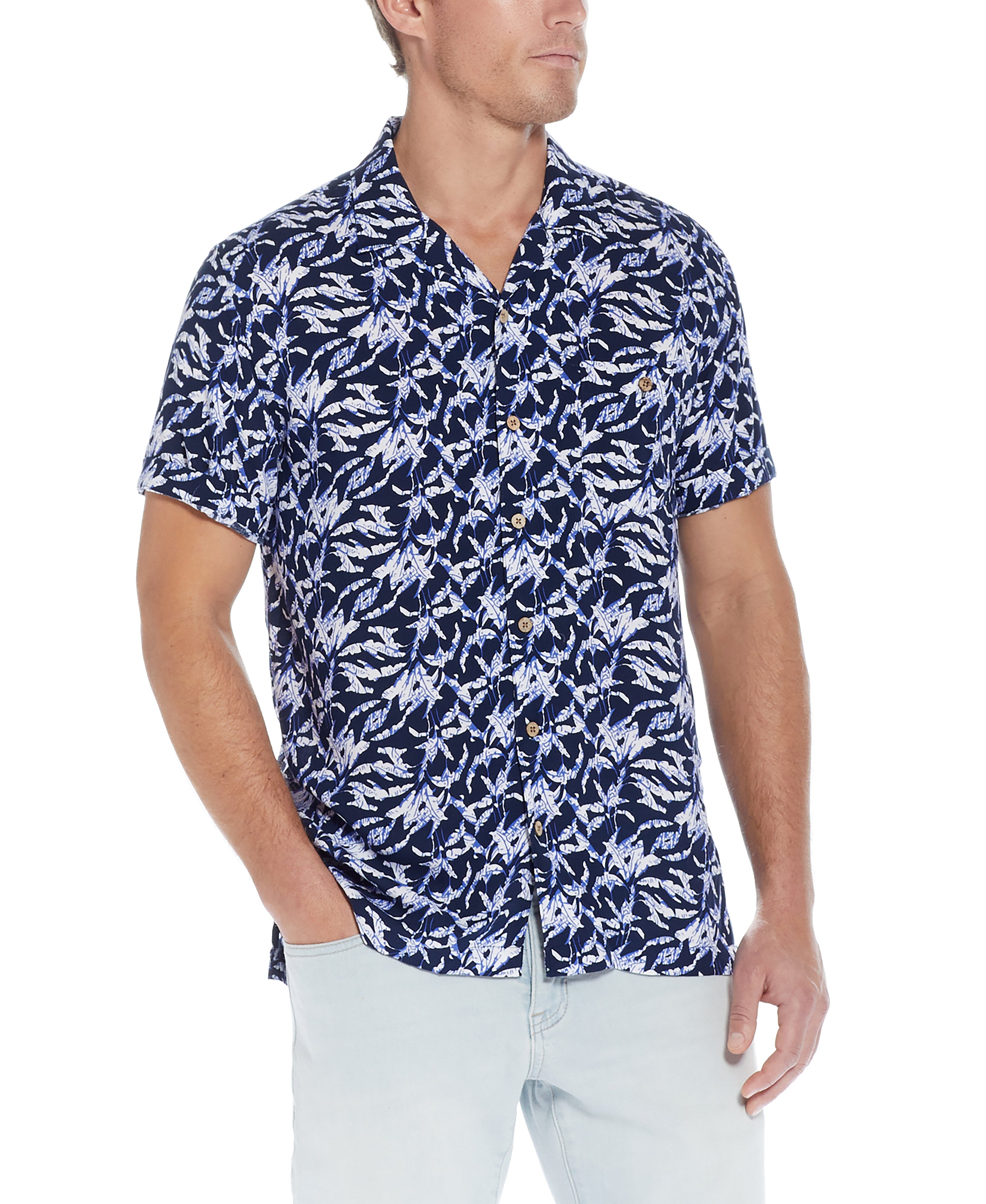 Tommy Bahama vintage shirt tropical print