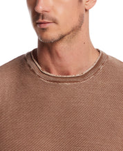 Twill Stonewash Sweater in Clay