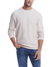 Twill Stonewash Sweater in Natural