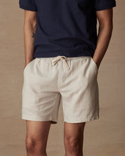 7" Linen Short in Vapor Grey