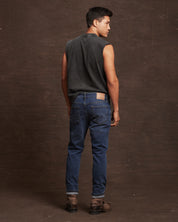 Slim Fit Denim Jeans In Soft Blue