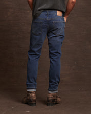 Slim Fit Denim Jeans In Soft Blue