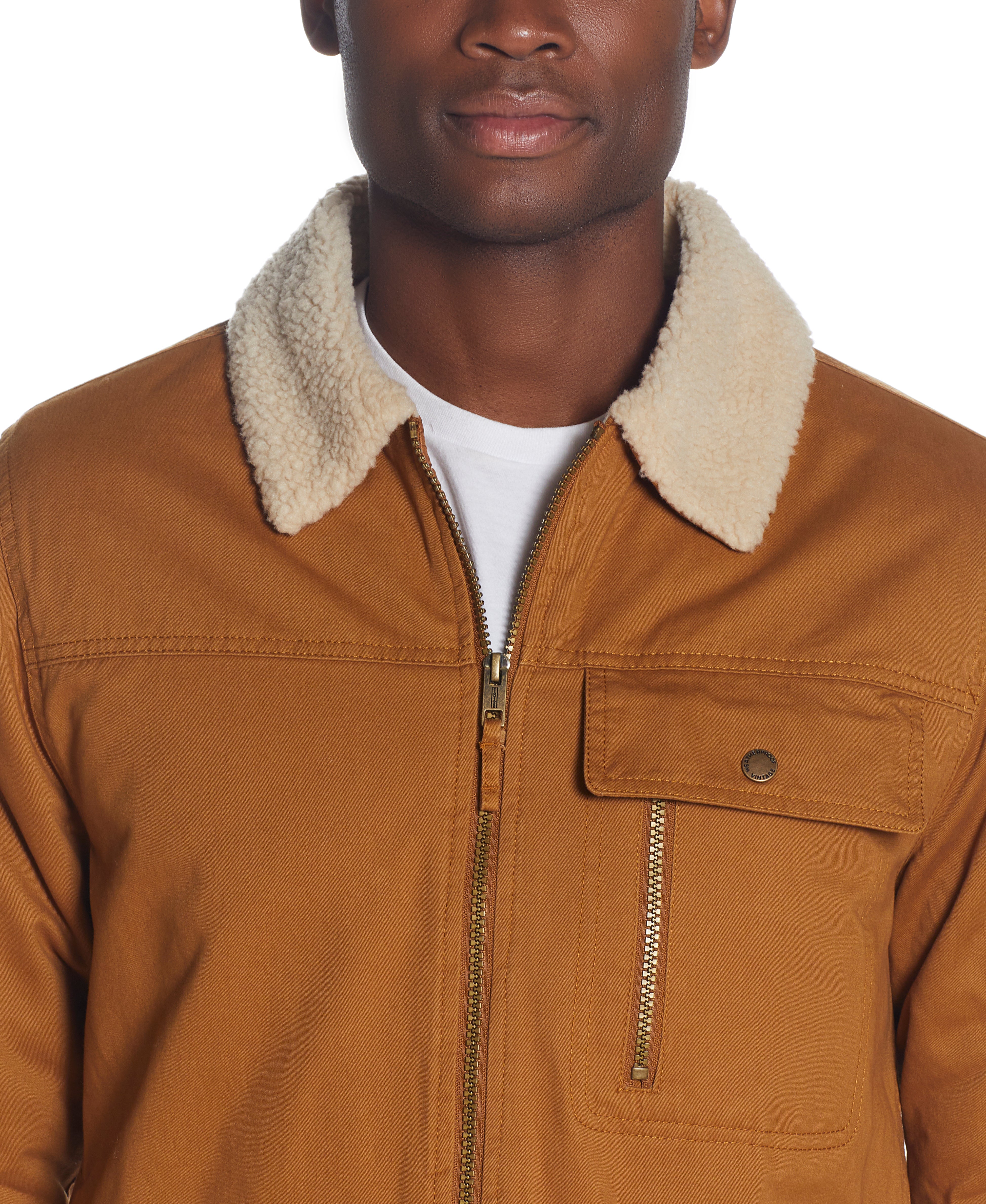 Caramel deals Sherpa lined Jacket