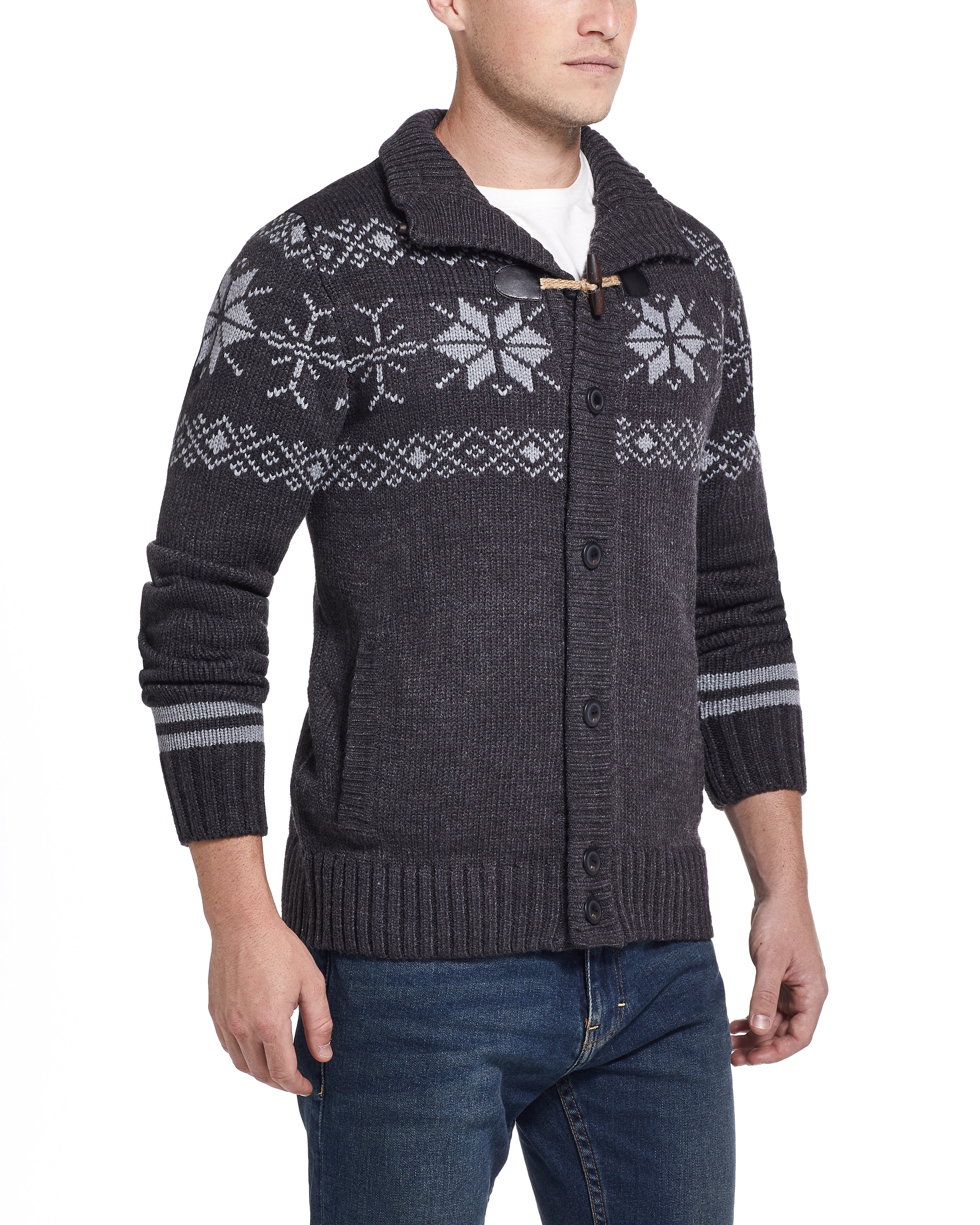 Mens shop snowflake sweater