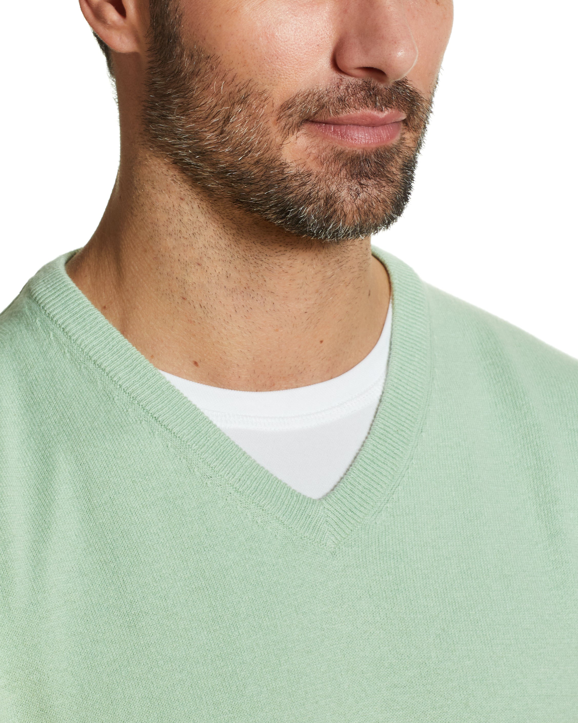 Mint green outlet cashmere sweater